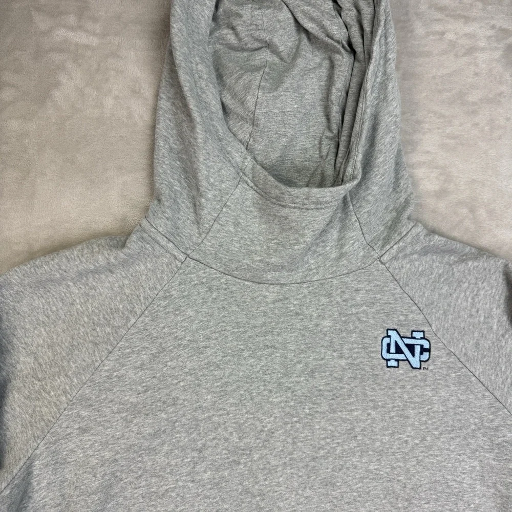 Nike Hoodie Womens XXL Gray UNC‎ North Carolina Pullover Sweatshirt Logo